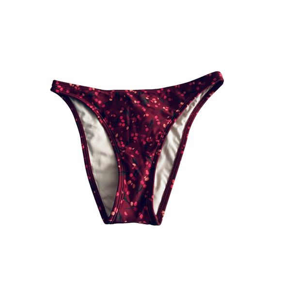 Anthropologie PEONY Hi Line Day Dream Floral High Rise Bikini Bottoms Size XS - Picture 5 of 9